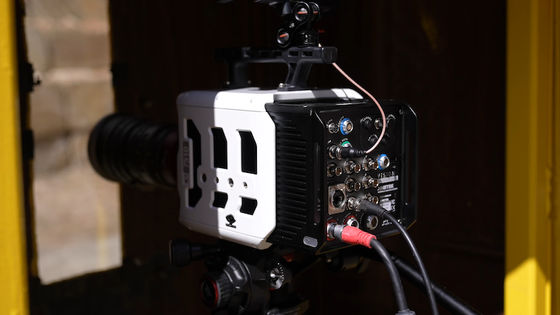 slow motion camera in outdoor shoot