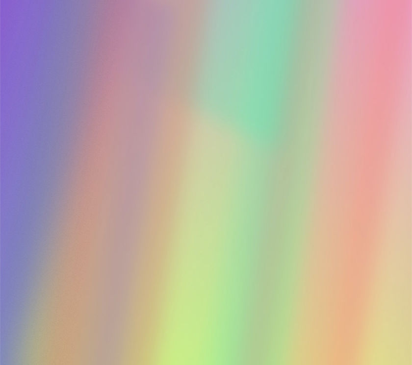 a rainbow in the background